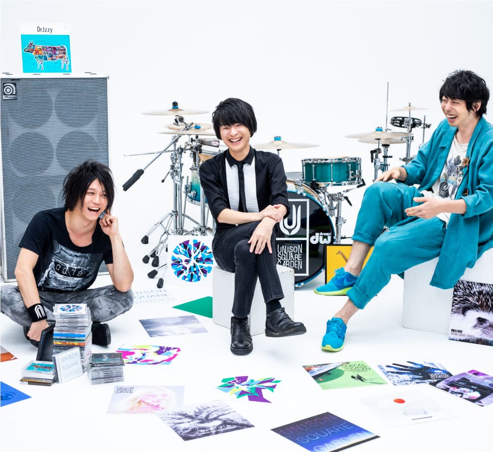 Nom De Plume ノンデプルーム 今夏結成15周年 Unison Square Garden Shibuya109コラボキャペーン