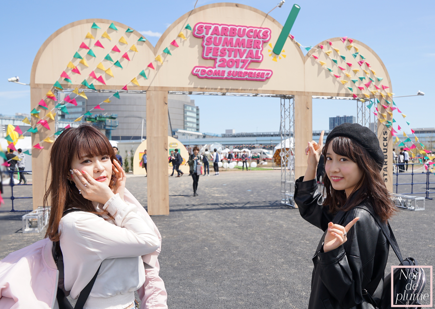 スタバ初のフェスって🎪！？mell＆せいらが会場の様子をお届け👯🎶