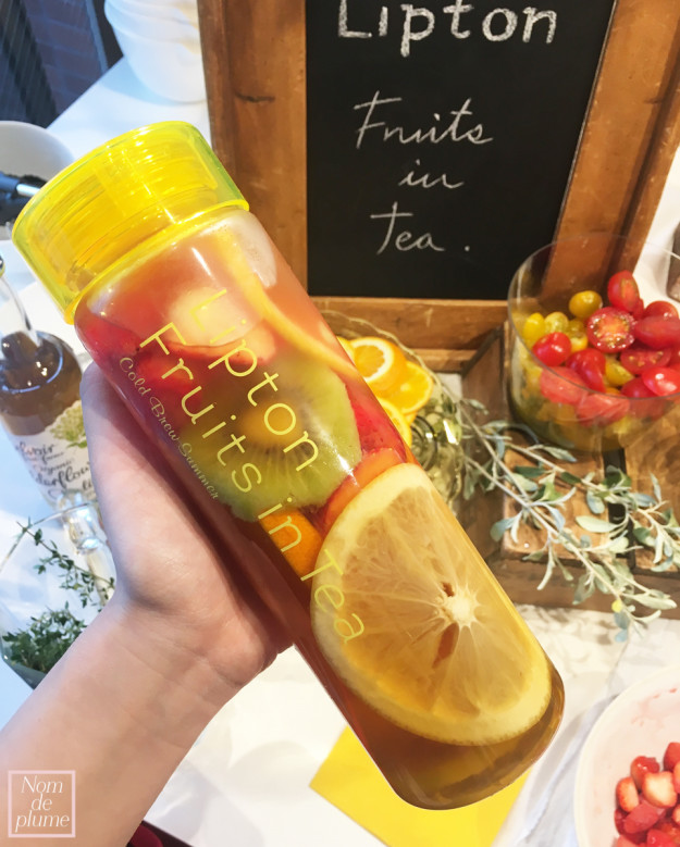 今年も出店決定！大人気”Lipton Fruits in Tea”を一足先に体験♡♡