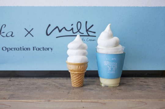 生クリーム専門店「milk」が大反響につき8月に原宿店、新宿店がOPEN✨