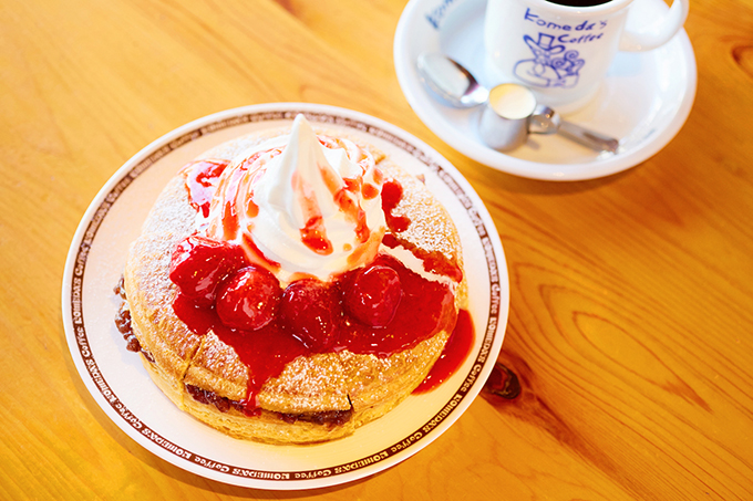 大人気✨季節限定のあの『シロノワール』がコメダ珈琲に帰ってきた😆🍓💕