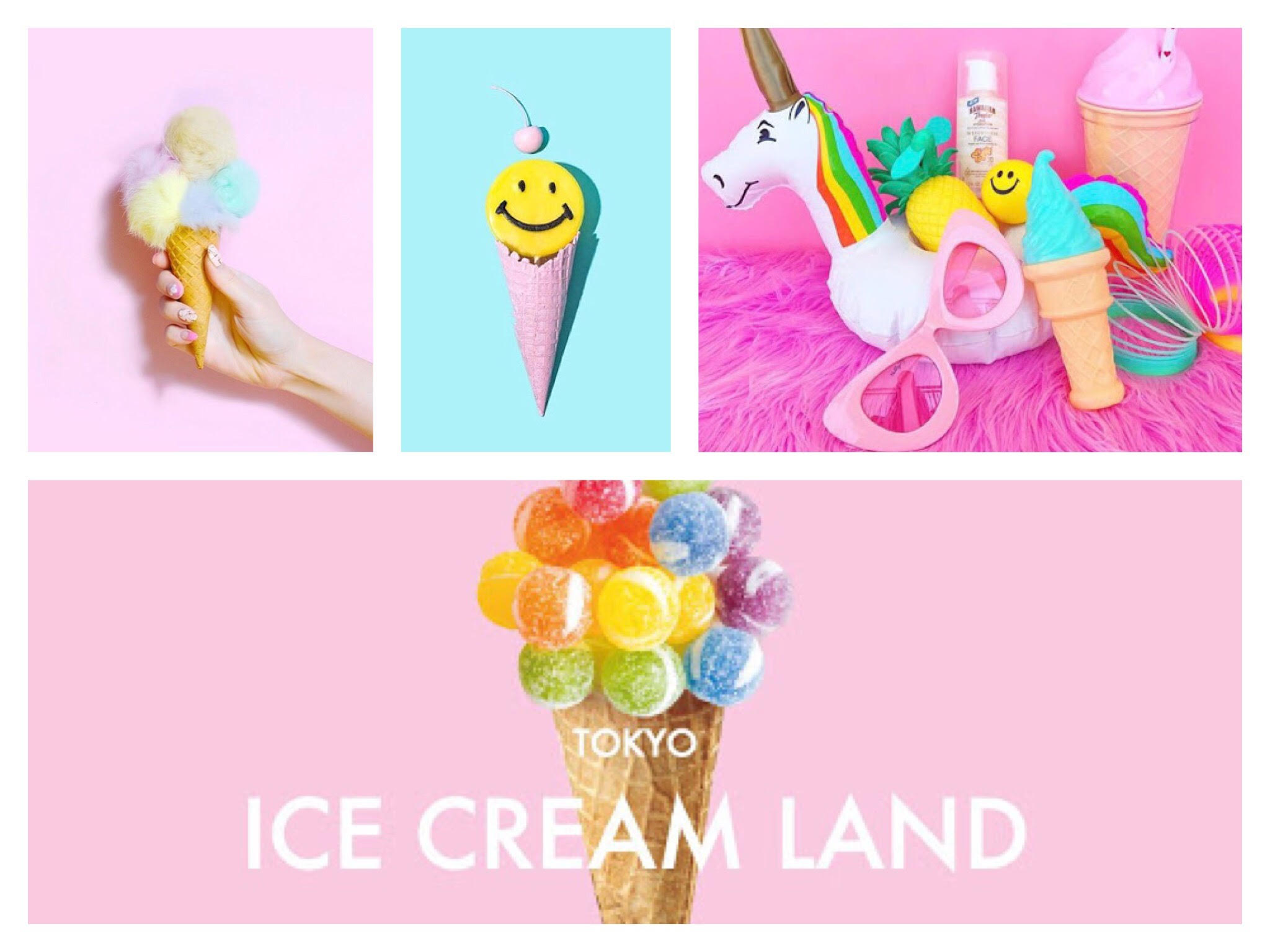 インスタで注目されちゃおう♬最先端フォトジェニックイベント『東京アイスクリームランド』がオープン😆🙌🍦