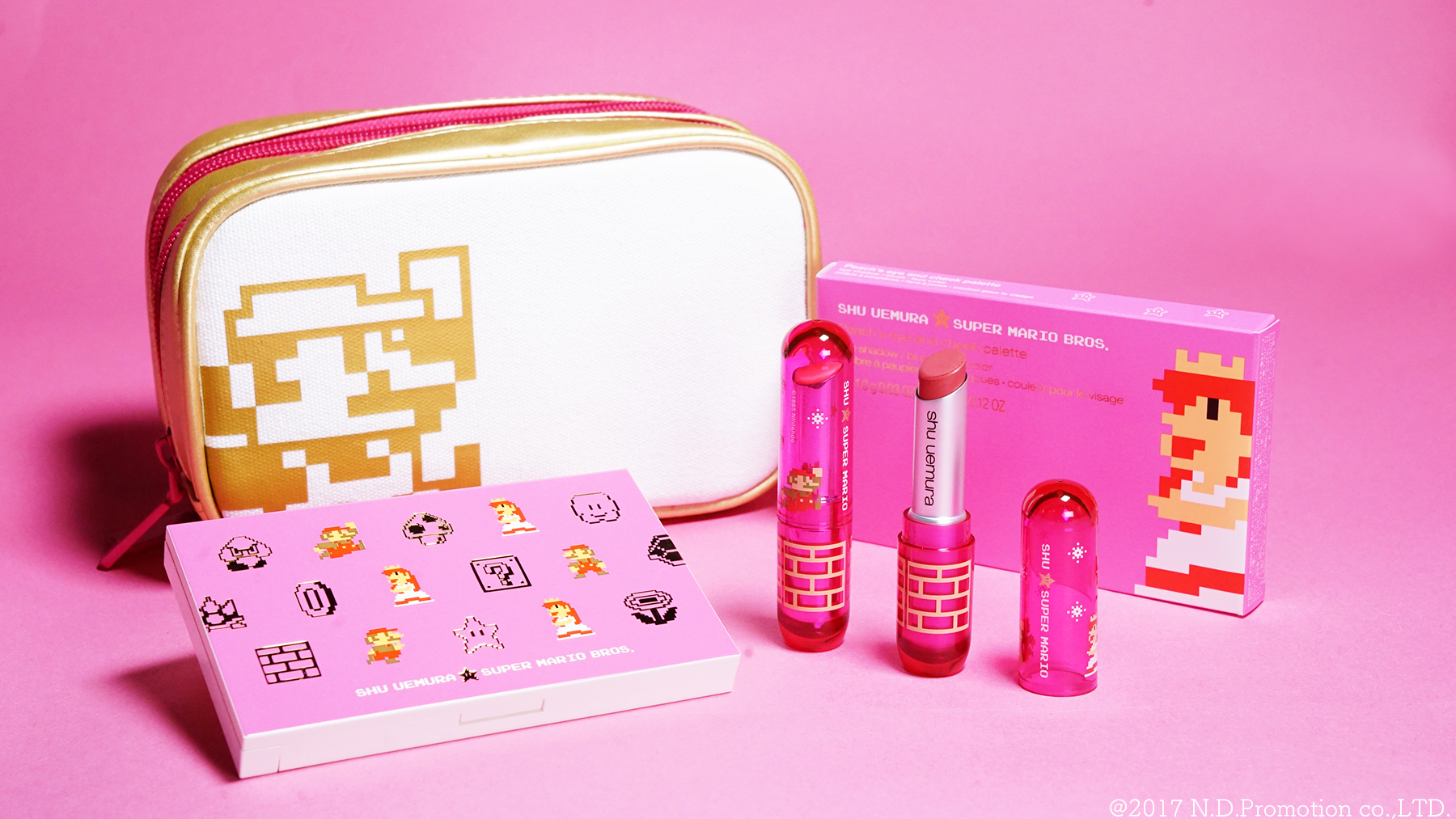 必ずGETしたい！！shu uemura 2017 ホリデーコレクション🎅ドットのマリオが個性的💓