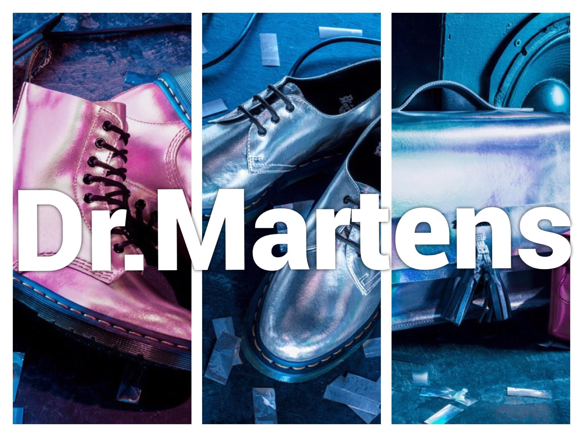 オーロラの輝き✨Dr.Martensのメタリックカラーアイテムが可愛いんです☺️🙏💕