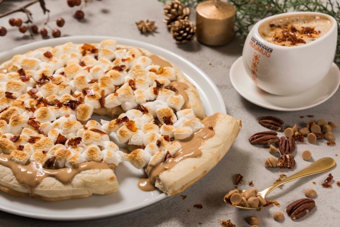 ”MAX BRENNER”のクリスマス🎄⭐️『金色に輝くスイーツ』が期間限定で登場😳🍫❤️