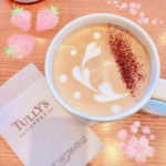 🎼TULLY’Sの新作❕ハートが可愛いミルクラテ☕️❤︎