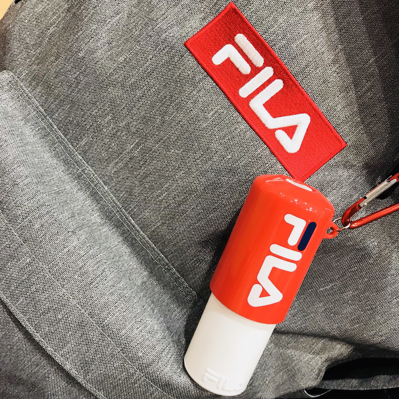 FILA💙バッグにつけられる新感覚フレグランス❤️🎉