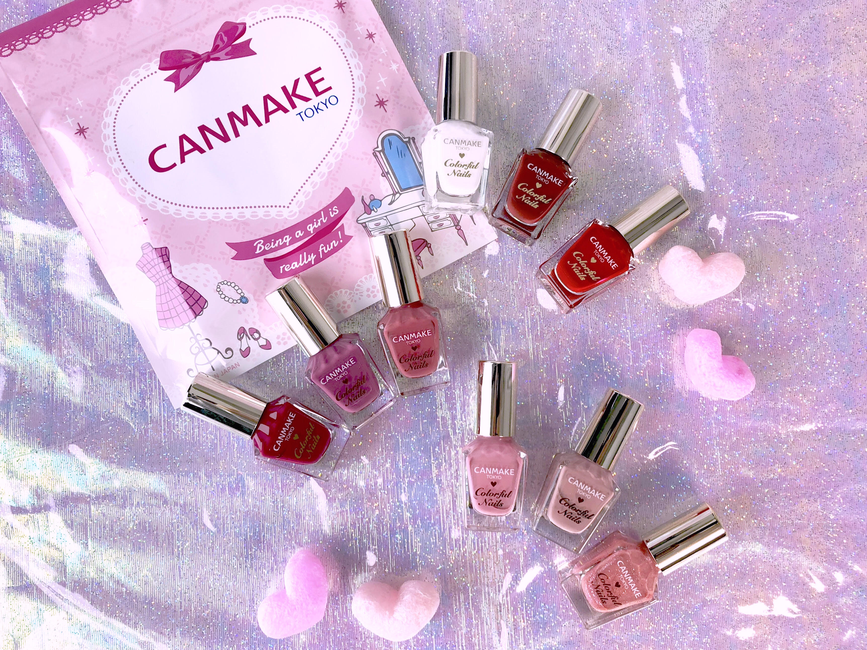 春ネイルをもっとオシャレに楽しく😍 ✌️CANMAKE『カラフルネイルズ』がリニューアルして登場💅💖