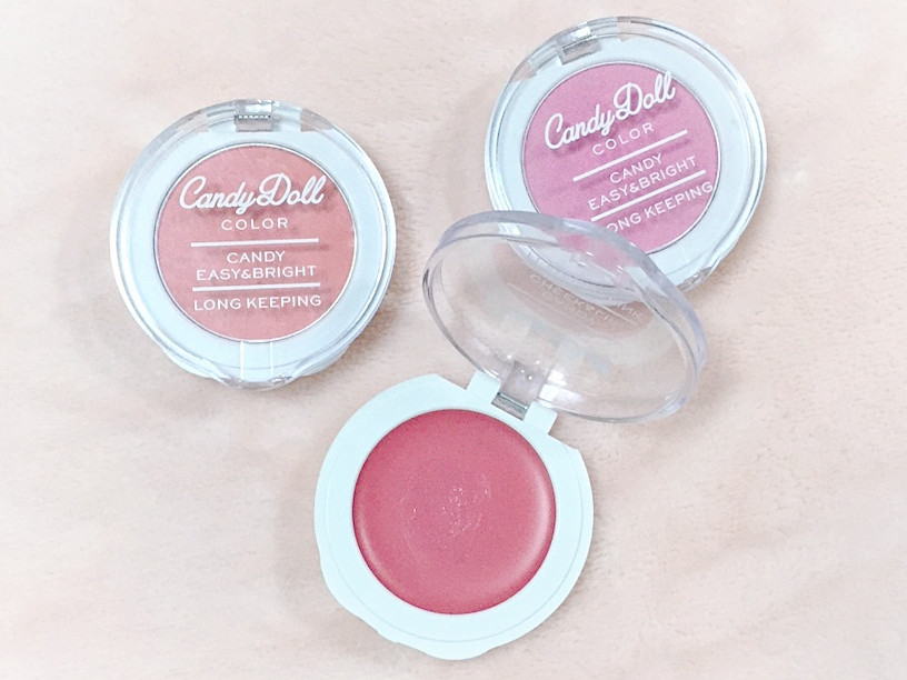 リニューアルしたリップ&チーク！CandyDollでつくるツヤ肌春メイク🌸