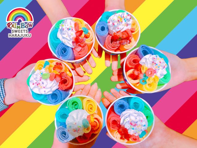 レインボー尽くし😇🌈原宿にフォトジェニックな”レインボースイーツ専門店”が登場💘