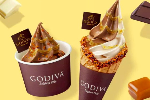 【期間限定】GODIVAプレミアムソフトクリームの「キャラメルゆず」が発売♥