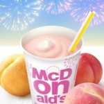 白桃・黄桃・ネクタリンの贅沢３種が入ったマックシェイクが飲みたい🍑👼
