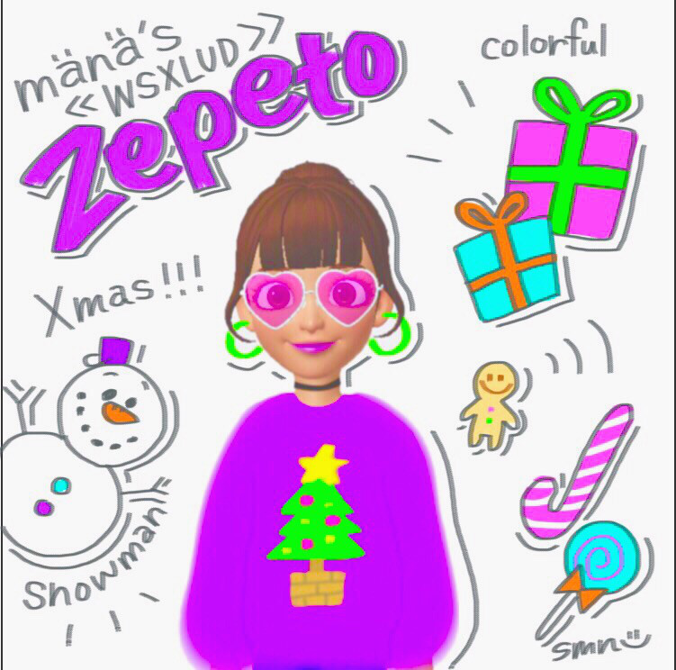 ♡ZEPETO♡クリスマスT-shirtデザインに注目🎄