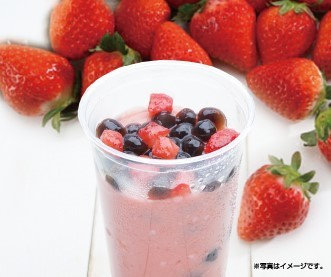 できたてフレッシュ♡ジューススタンド 「Juicer Bar (ジューサーバー)」に 「タピオカいちご🍓」が登場！