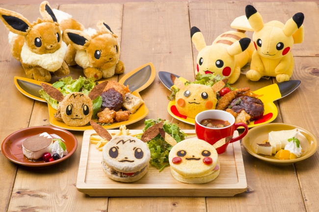 ポケモンカフェ『ポケモン Let’s Go! ピカチュウ・Let’s Go! イーブイ』発売記念💕期間限定メニュー登場🍃⚡️