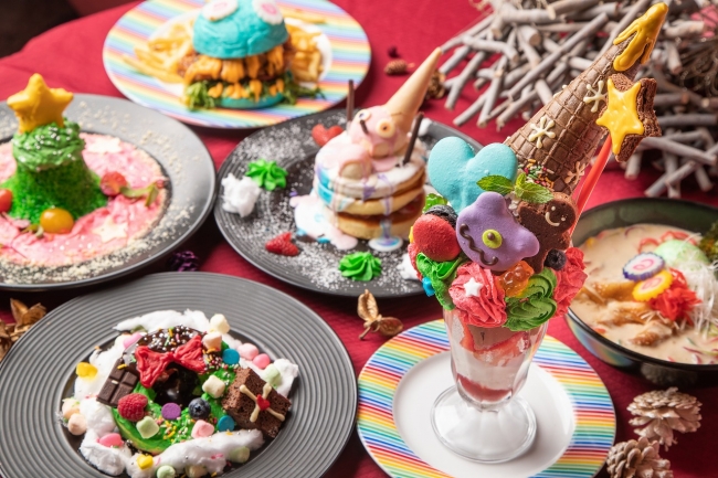 【フォトジェニック📸】KAWAII MONSTERCAFE HARAJYUKUnite 「Happy Colorful Christmas」開催🎄🎉