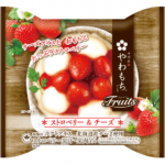 間違いない組み合わせ・・・😍🍓🧀やわもちアイス Fruits ストロベリー＆チーズ新発売❤️