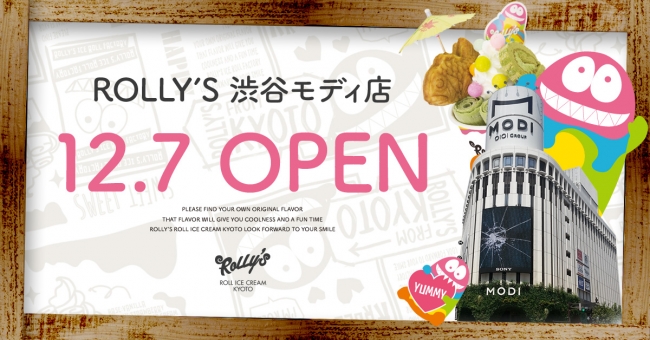 京都発🏃ロールアイスクリーム専門店、遂に東京初出店✨「ROLLY’S ROLL ICE CREAM KYOTO」オープン❣️