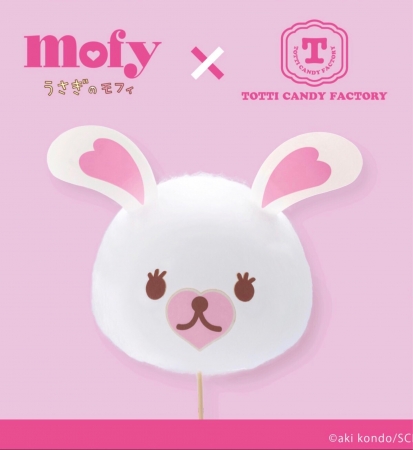 SNSに載せたい😍TOTTI CANDY FACTORYと『うさぎのモフィ』がタイアップ🐰♡