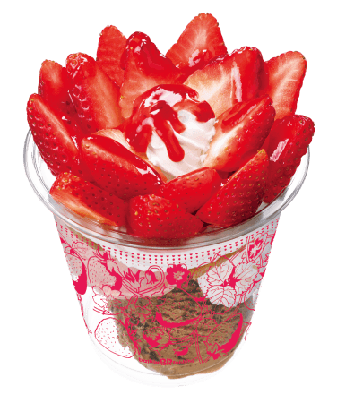 いちごいちごいちご尽くし😍🍓サーティワンがいちご好きに送る、フレッシュストロベリーサンデー登場✨