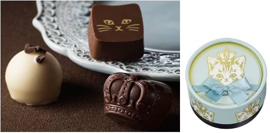 猫好きあつまれ🐈💕「ショコラプロムナード」に猫モチーフのチョコレートが勢ぞろい🎀