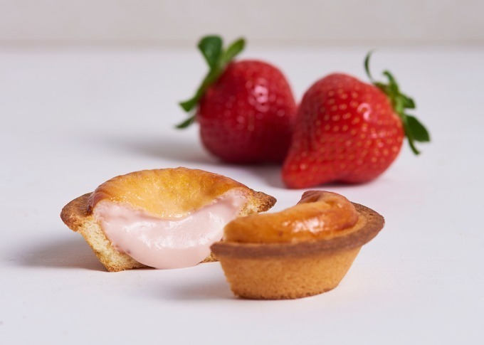 トロッととろける苺のチーズムース😍🍓BAKEの『あまおう苺チーズタルト』、期間限定販売♡