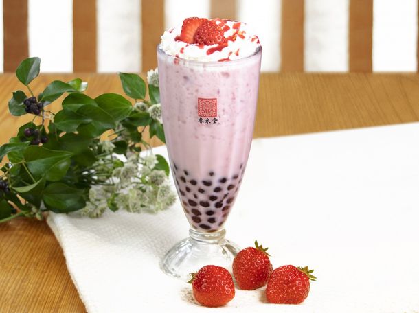 今年の春も、春水堂でタピオカ苺ミルクティーが飲める🍓4月1日から春季限定メニュースタート！