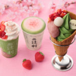 抹茶といえば、辻利🍵✨京都店限定で、さくらや苺を使った春限定メニューが登場🌸