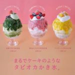 まるでケーキみたい🎂大阪「colors」の季節のデザート、タピオカかき氷登場🍧