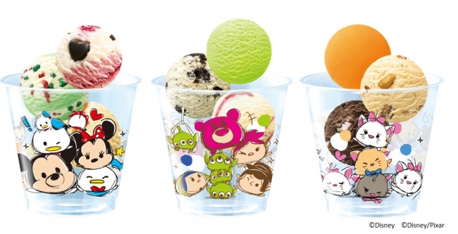 サーティワンでアイスをつむつむ🍨💘‘TSUM TSUM’ トリプルポップ、今年も登場🌟