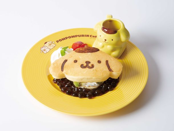 ポムポムプリン×タピオカ🧡「ポムポムプリンカフェ」の期間限定スイーツ✨