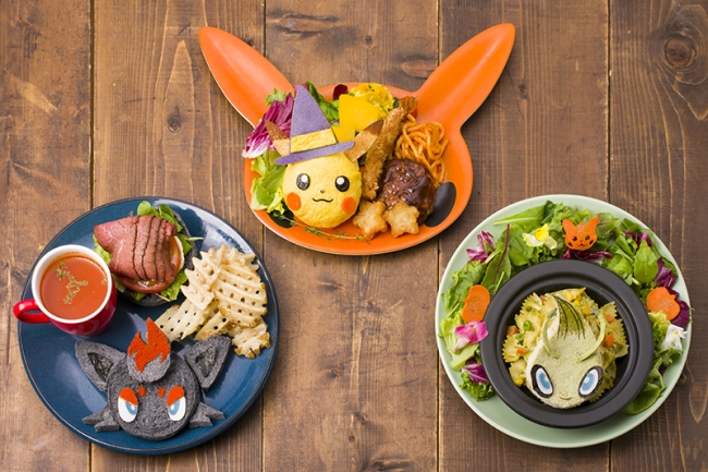 ピカチュウ達も仮装👻！？ポケモンカフェの期間限定ハロウィンメニュー🧡