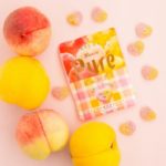 白桃と黄桃、2種類の桃を楽しめる🍑✨「ピュレグミWピーチ」新発売💕