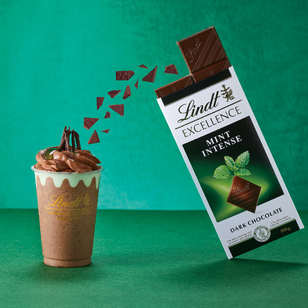 とっても爽やか✨Lindtから大人向けのミントチョコレートドリンク発売💚