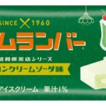 懐かしの味を再現🦄「ホームランバー昭和喫茶店の味シリーズ　メロンクリームソーダ味＆ミックスジュース味」🍨