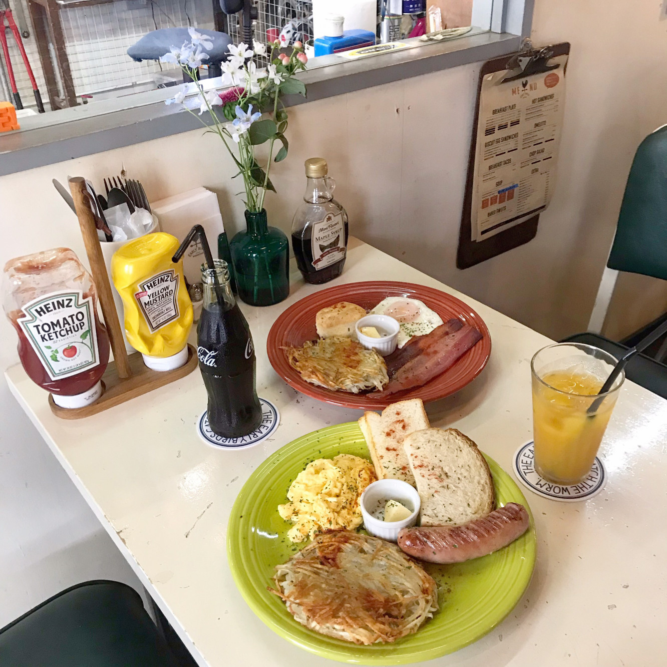 アメリカンなモーニングプレートで優雅な朝を！🍳🥓🇺🇸