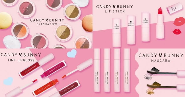 どれもこれも、ぜ〜んぶ390円💄サンキューマートから《CANDY BUNNY》デビュー🎀