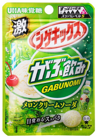 再現率◎✨夢のコラボ！”激シゲキックス　がぶ飲みメロンクリームソーダ”発売💚