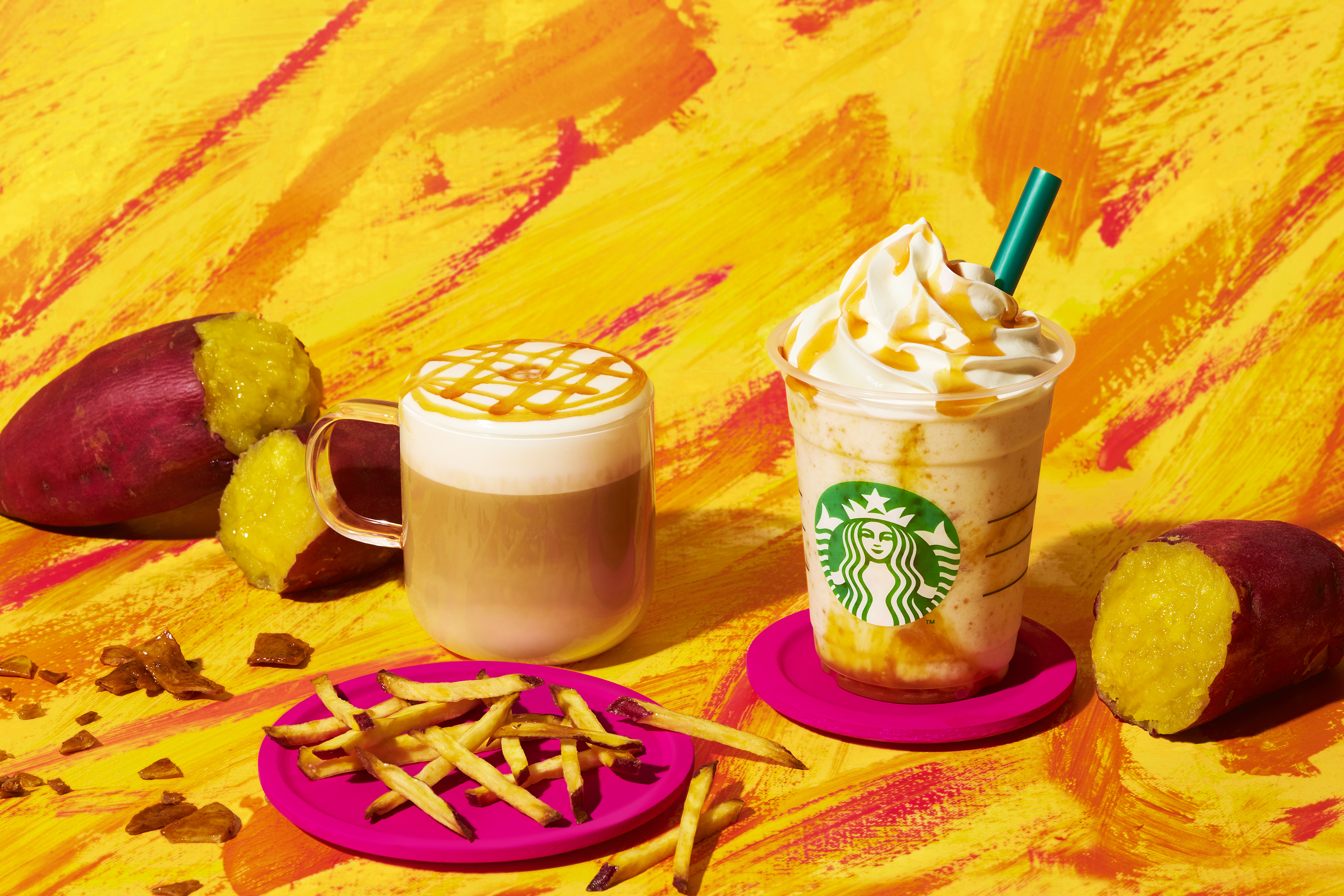 Artful Autumn @ Starbucks®第2弾🍁さつまいものビバレッジが2種類登場🍠