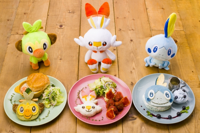 最新ソフト発売記念💡💙ポケモンカフェに、ソード・シールド関連メニュー登場✨