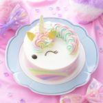 通販限定💕「ゆめかわレインボーユニコーン」ケーキ発売🦄🌈