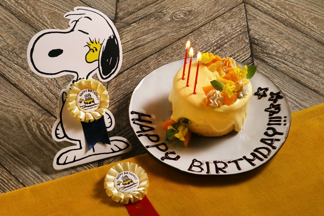 PEANUTS Cafe 中目黒で『ウッドストックのHAPPY BIRTHDAY!!! プラン』スタート🐥🌼💛