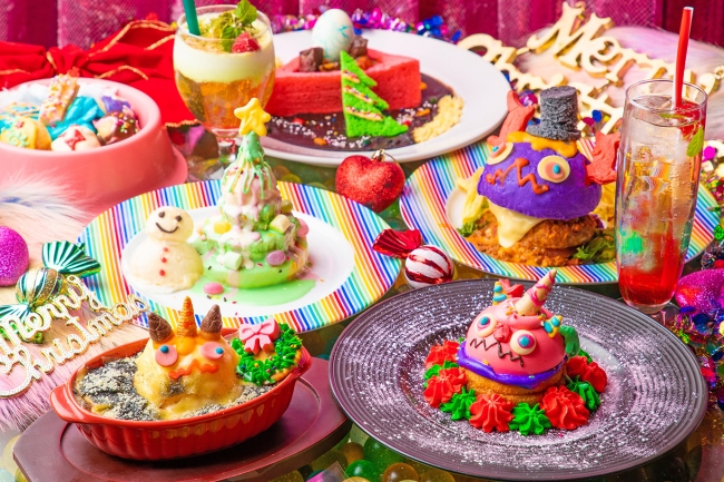 【KAWAII MONSTER CAFE】「令和初」クリスマスフェア開催！🎅🎄“萌え色スイーツ”満載なクリスマスメニューが登場🥺💕