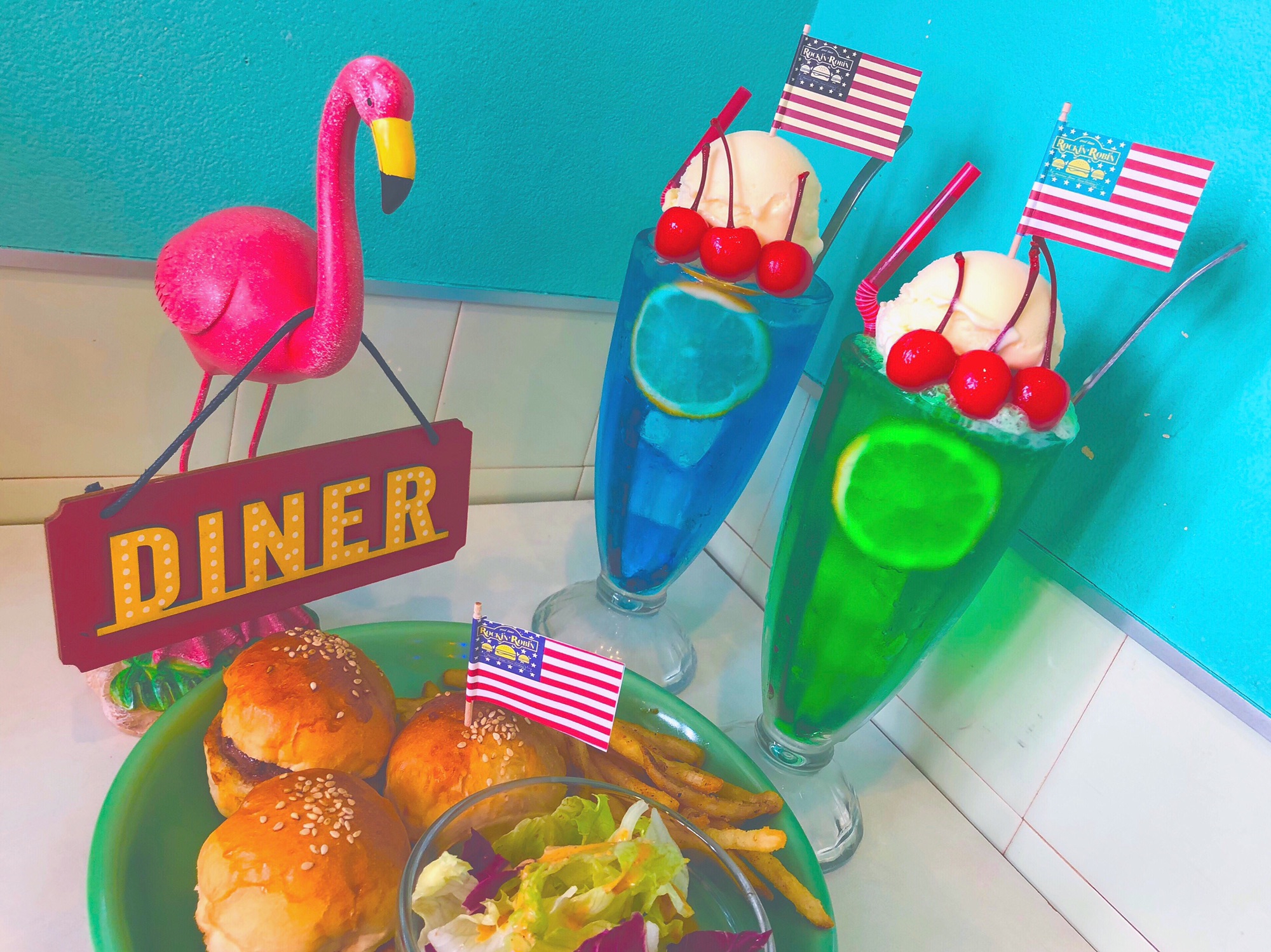 ザ・アメリカンなお店🗽🇺🇸Rockin’ ROBINに行ってきた🍔🌟