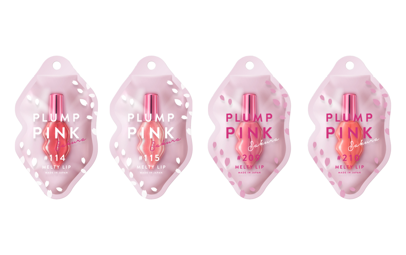 リップの形のパッケージが可愛い♡美容液たっぷりリッププランパー「プランプピンク」から春の数量限定色が発売🌷