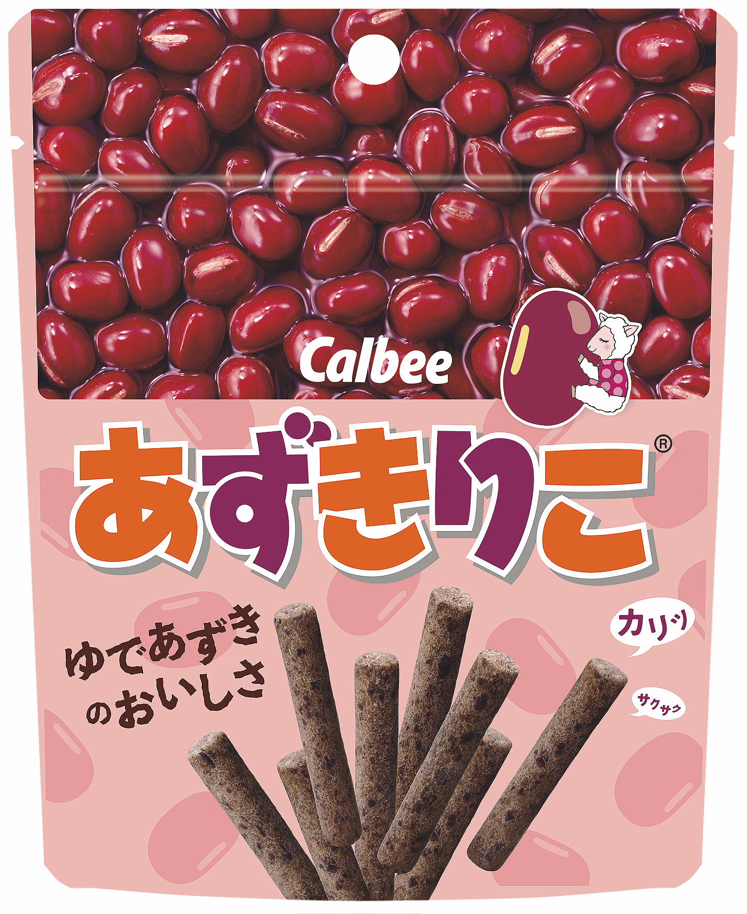 【素材りこ】シリーズ第4弾！「あずき」本来の味がじゃがりこ食感で楽しめる『あずきりこ』が新登場🌟