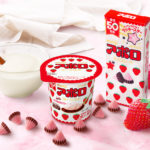 あの人気チョコレート「アポロ」がヨーグルトに！🍓✨1月27日(月)より期間限定販売🌈