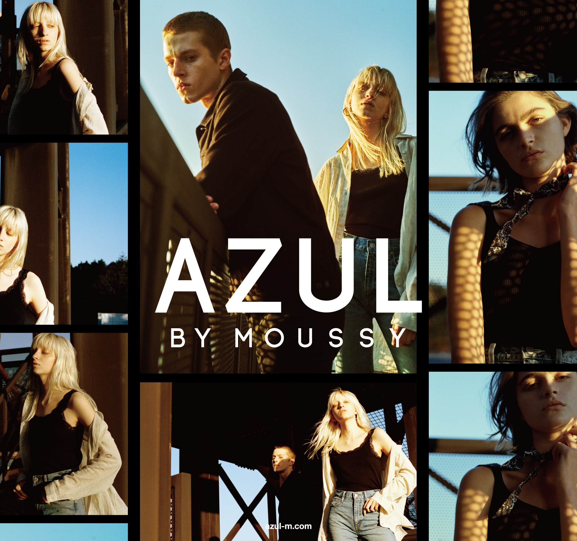 【AZUL BY MOUSSY】2020 SPRING VISUALを公開！ブランドを象徴するジーンズスタイルを表現🌟
