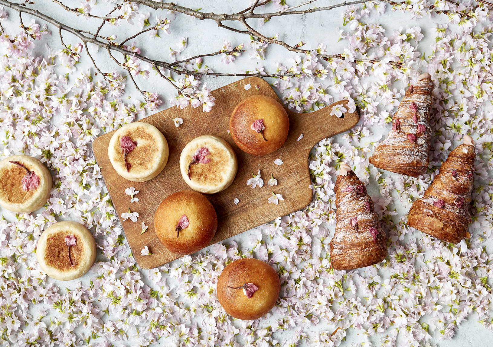 ブーランジェリー春の和菓子をパンで表現🌸桜の季節限定商品を発売！💗