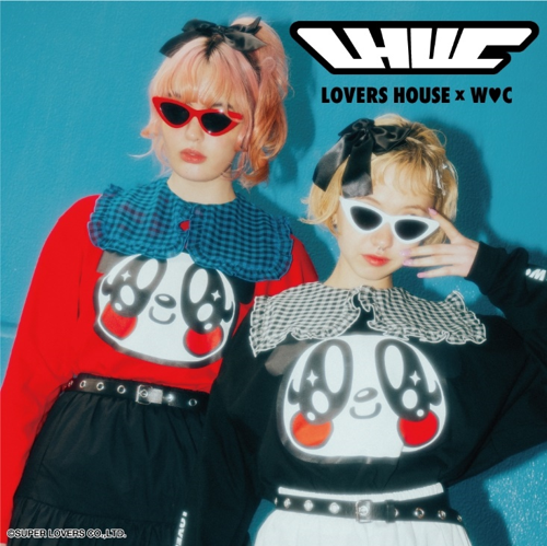 『LOVERS HOUSE』×『WC』初コラボコレクション🐼🌈🧡心がくすぶられるような可愛くて愛着が湧くアイテムは必見✨